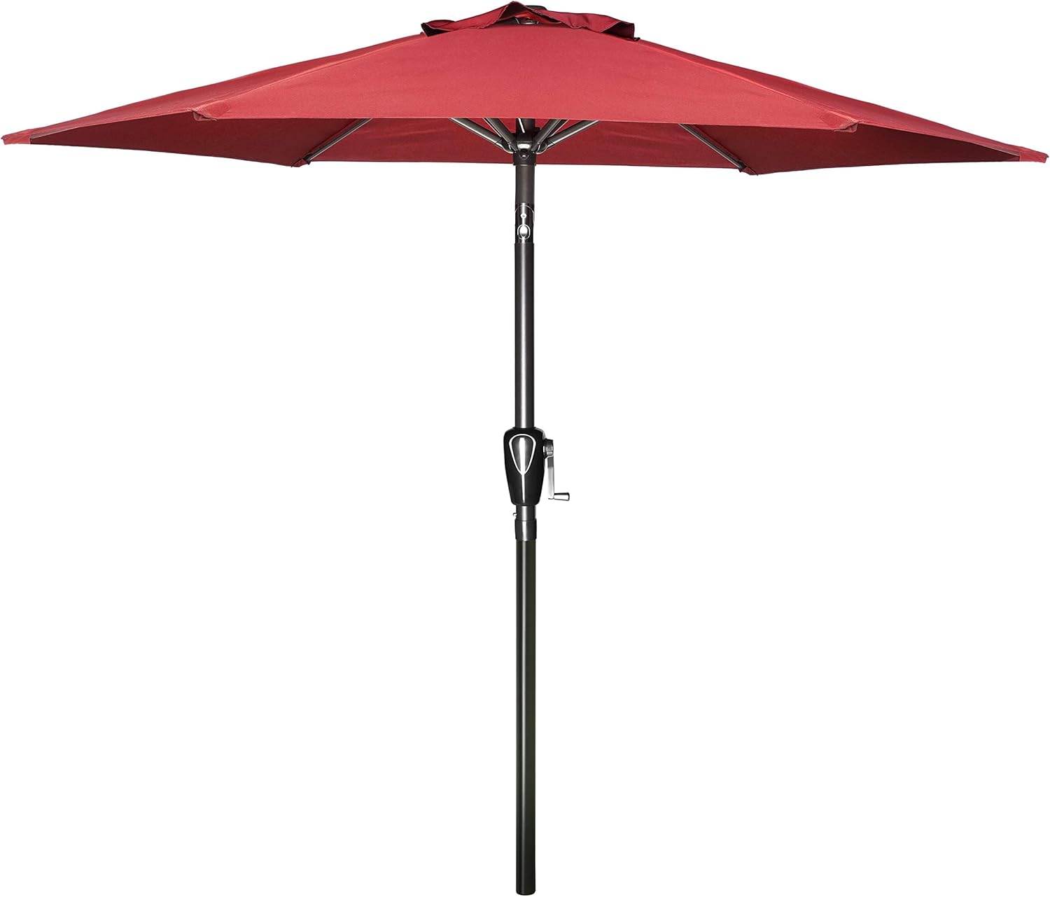 9ft Patio Umbrella with Push Button Tilt for Outdoor Spaces