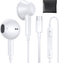 USB C Earphones for iPhone 16 Pro Max/16 Pro/16 Plus - Wired HiFi