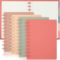 Discbound Notebook Letter Size 4-Set - Customizable 8.5in x 11in