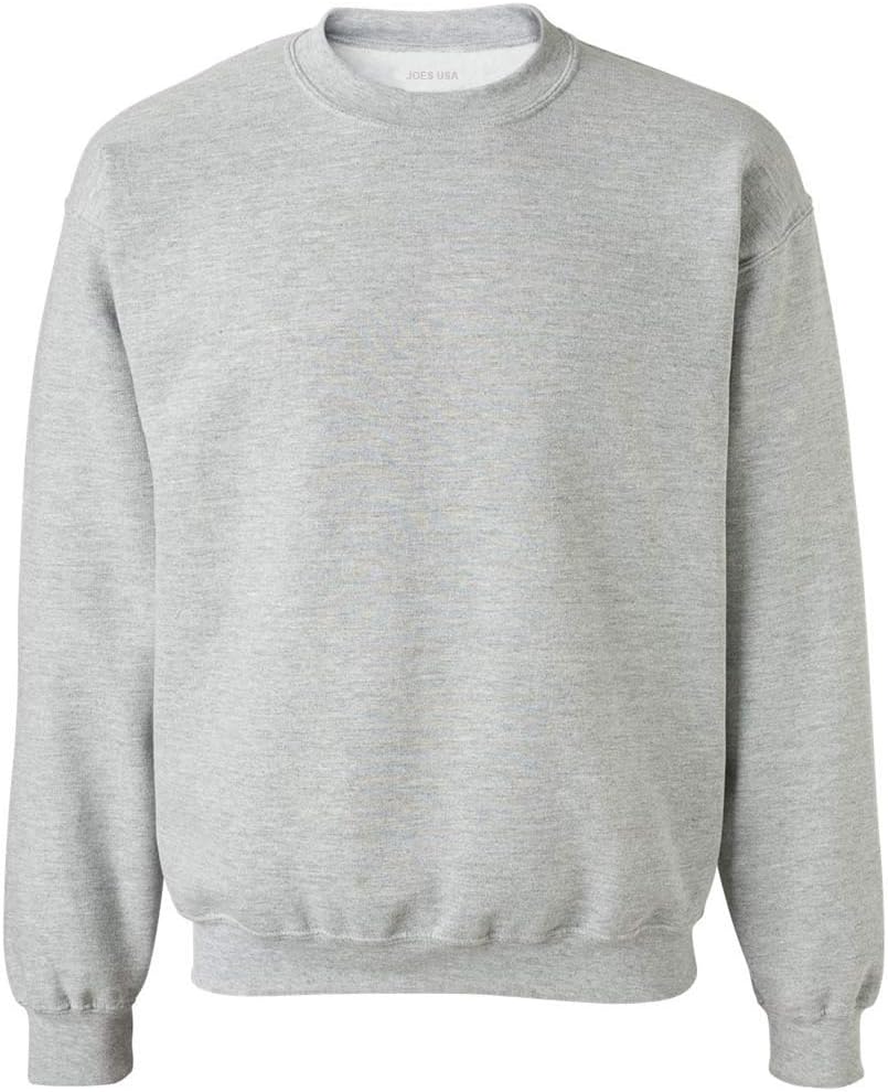 Joe's USA Men's Soft & Cozy Crewneck Sweatshirts in 32 Colors. Sizes S-5XL - Soft & Cozy Crewneck Sweatshirts in 32 Colors - 35 characters