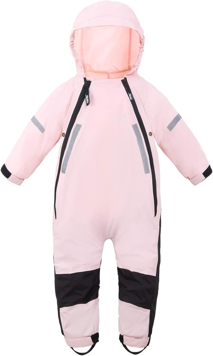 HAPIU Kids Toddler Rain Suit Waterproof Coverall for Outdoor Fun