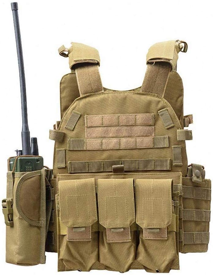 Tactical Airsoft Paintball Combat Vest for Outdoor Activities