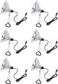 Clamp Lamp Light Socket with 8.5in Aluminum Reflector - Durable Task