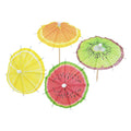 Tropical Fruit Umbrella Picks - 20PCS by Fodattm