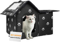 Large Outdoor Cat House for Feral Cats - Weatherproof Collapsible