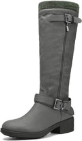 Women's Knee High Comfort Boots by DREAM PAIRS for Wide Calves