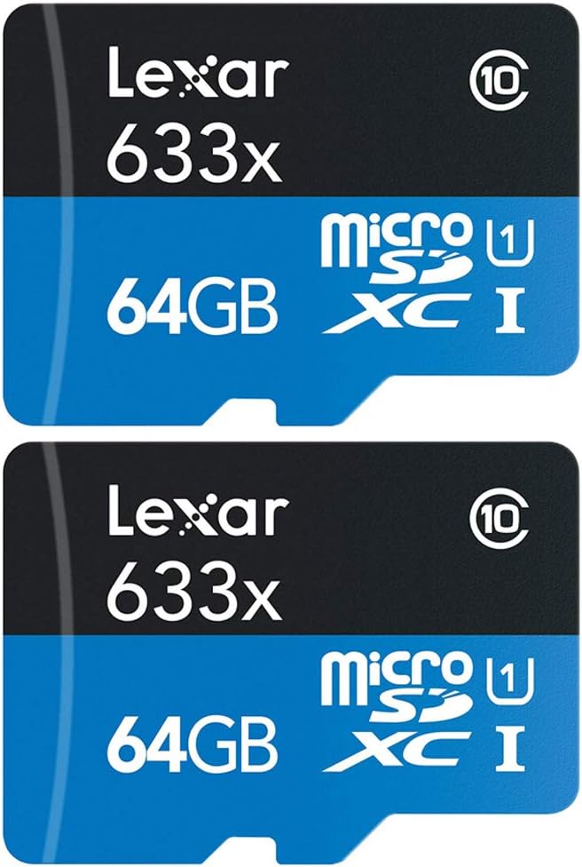 Double the Speed: Lexar High-Performance 64GB 2-Pack