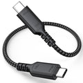 Thunderbolt 4 Cable 1Ft Short USB4 40Gbps High Speed Data & 240W