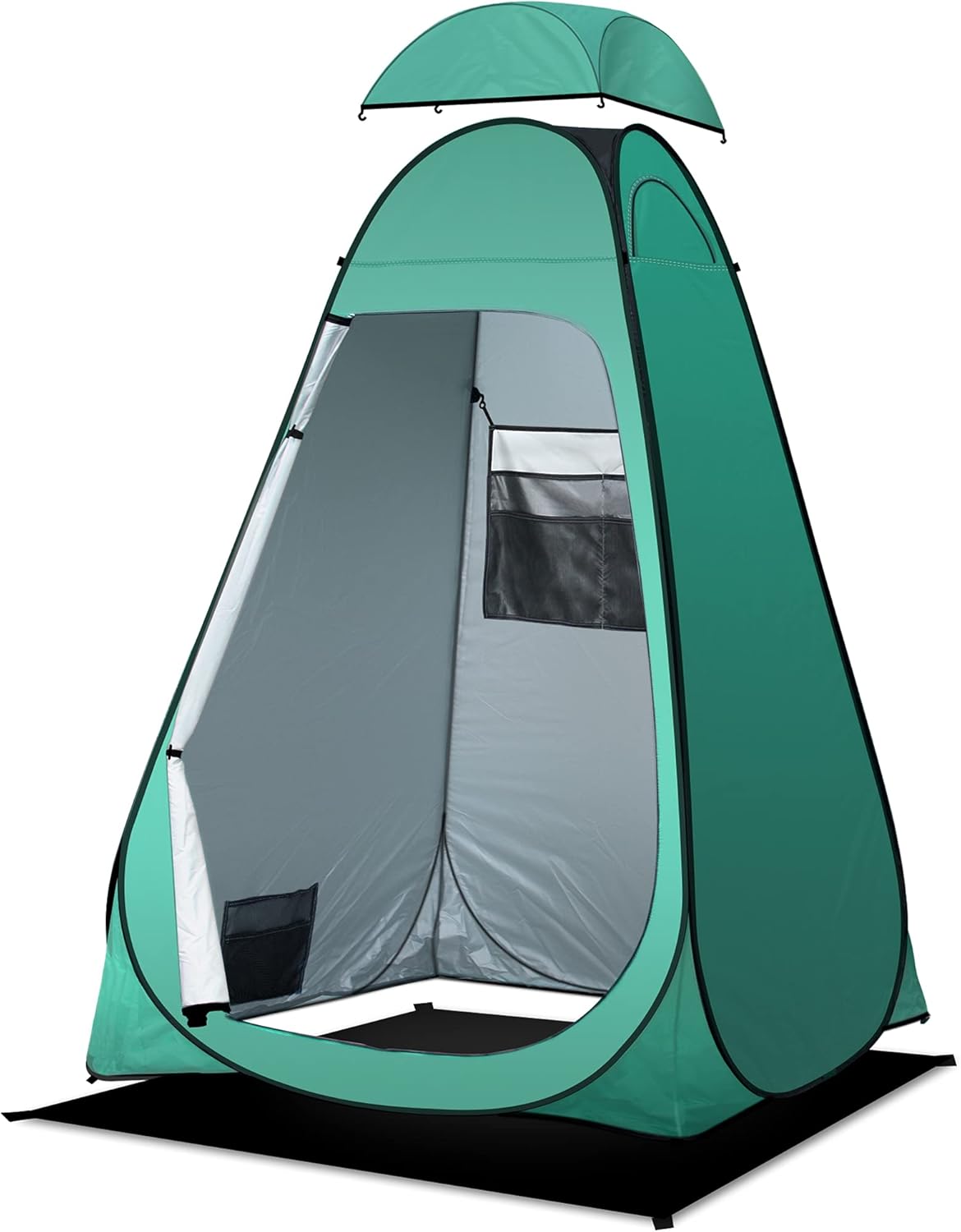 anngrowy Portable Shower Tent for Camping and Outdoor Privacy