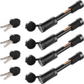 Trailer Hitch Locks 5/8in x 3-1/2in Pin - 4 Pack Keys Alike