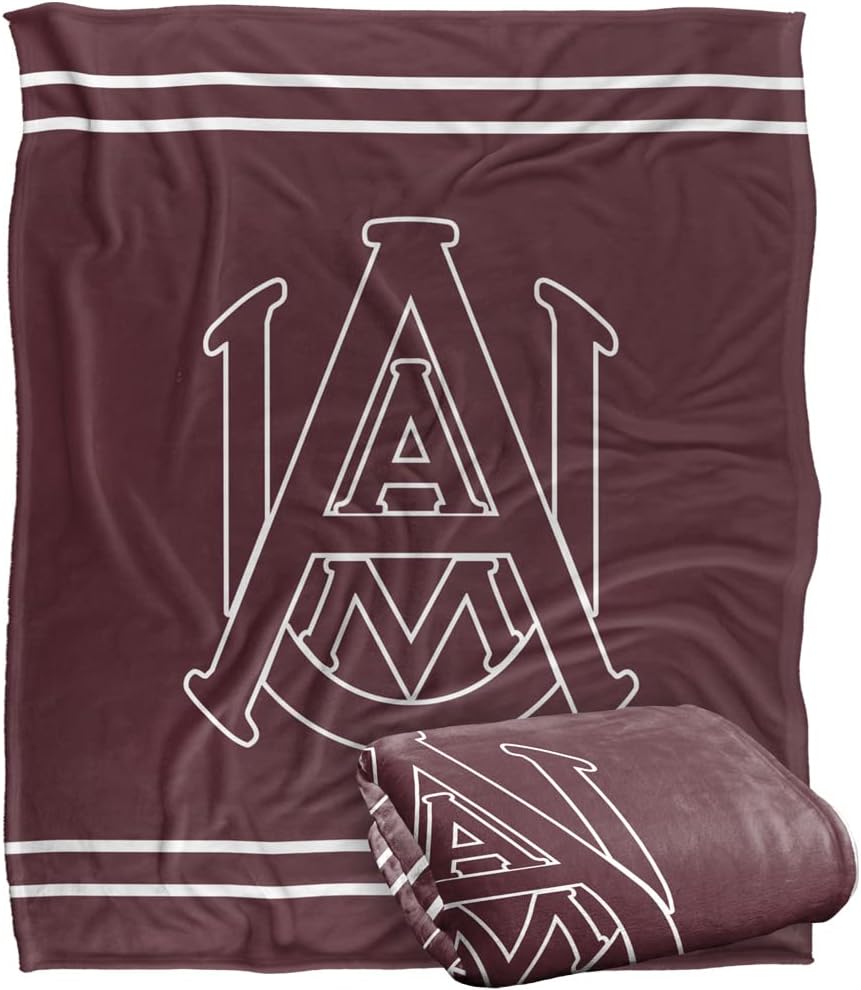 Silky Touch Super Soft Throw Blanket for Alabama A & M Fans