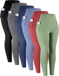 Leggings with Pockets for Women - Soft High Waisted Tummy Control new