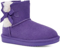 Koolaburra by UGG Girl's Victoria Mini Leopard Boot - Cozy Bow Detail