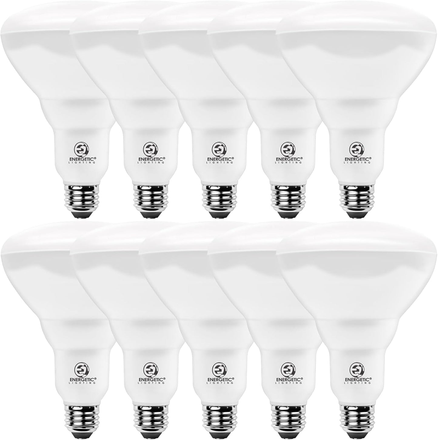 Energetic BR40 LED Indoor Flood Light Bulbs - Dimmable 5000K