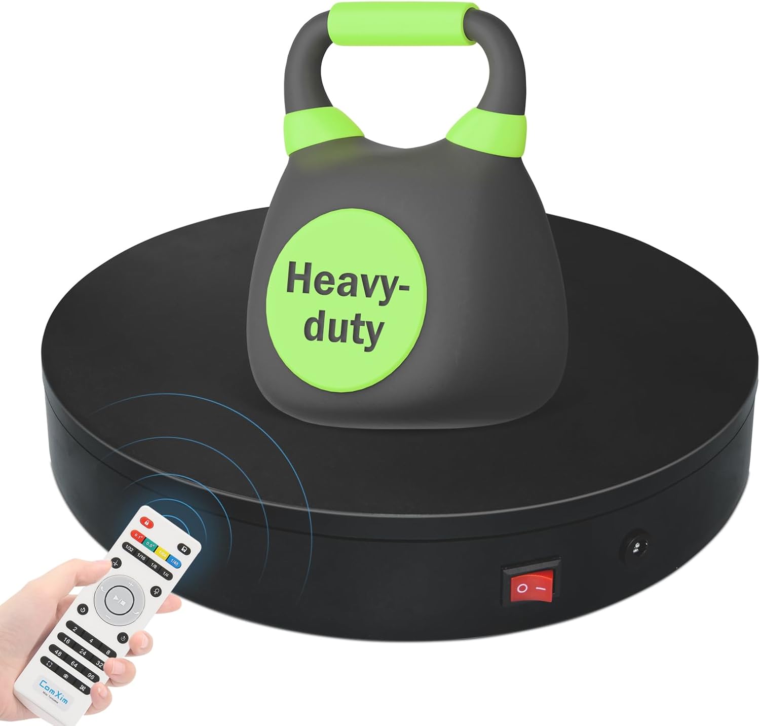 7.9In Remote Motorized Electric Turntable for Photography Display