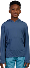 INGEAR Boys' Hooded Rash Guard: UPF 50+ Sun Protection