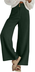 Sidefeel Corduroy Wide Leg Pants High Waisted - Comfortable Everyday