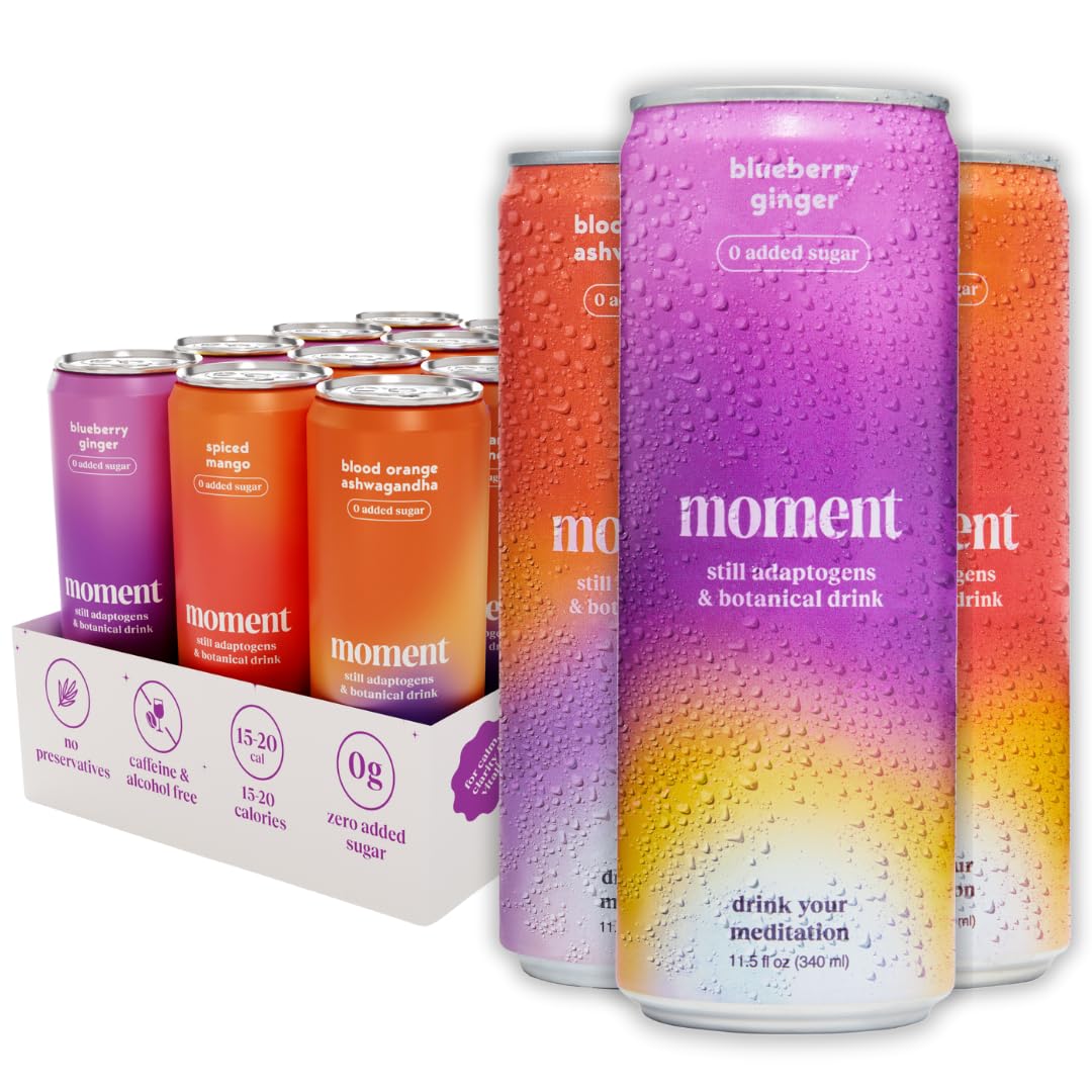Moment Adaptogen Drink for Calm & Clarity - Non-Alcoholic