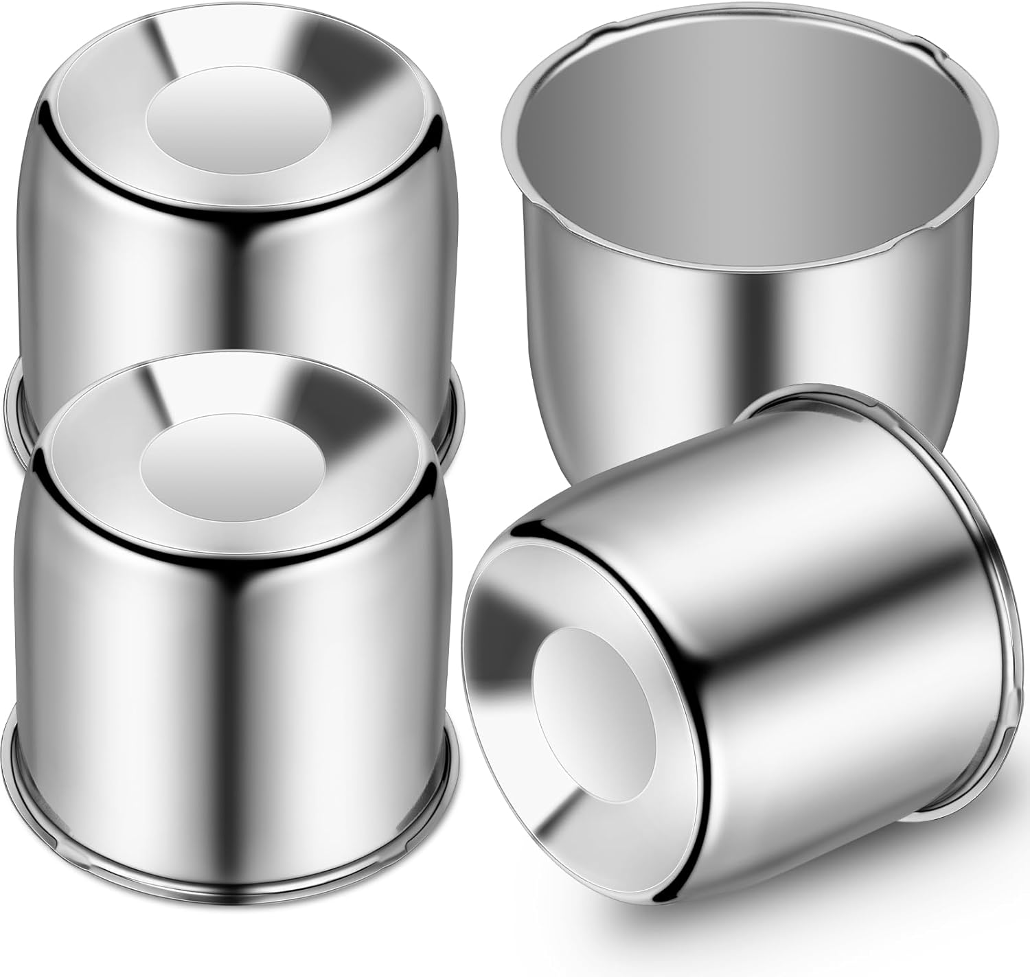 4 Pcs 4.25 Inch Wheel Center Caps for Trucks and Trailers