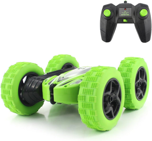 High-Speed 4WD Stunt RC Car for Kids 4-12 | Double-Sided Rotating Action!