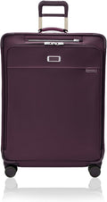 29 in Large Expandable Spinner Checked Luggage - Smooth Travel