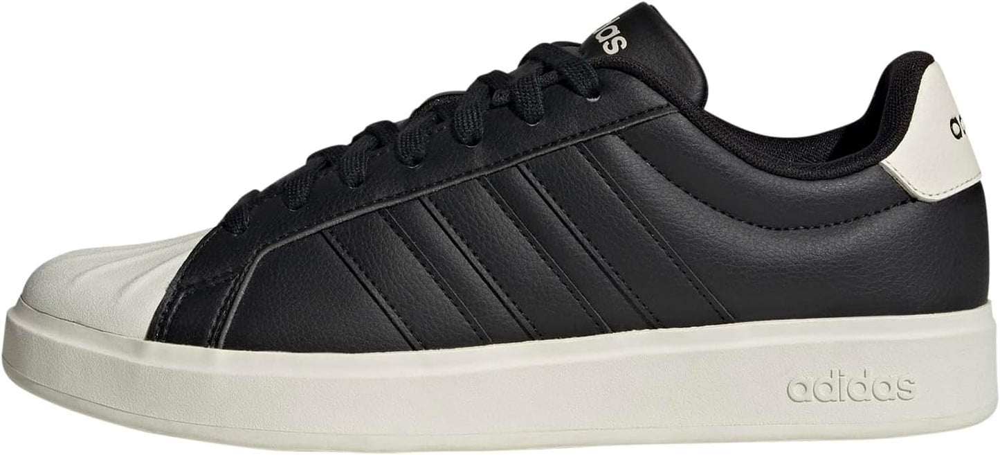Adidas Mens Streettalk Sneakers with Synthetic Leather Upper