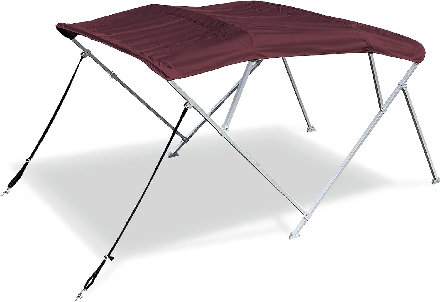 Savvycraft 4 Bow Bimini Top Set for Boats, 8 Feet Long