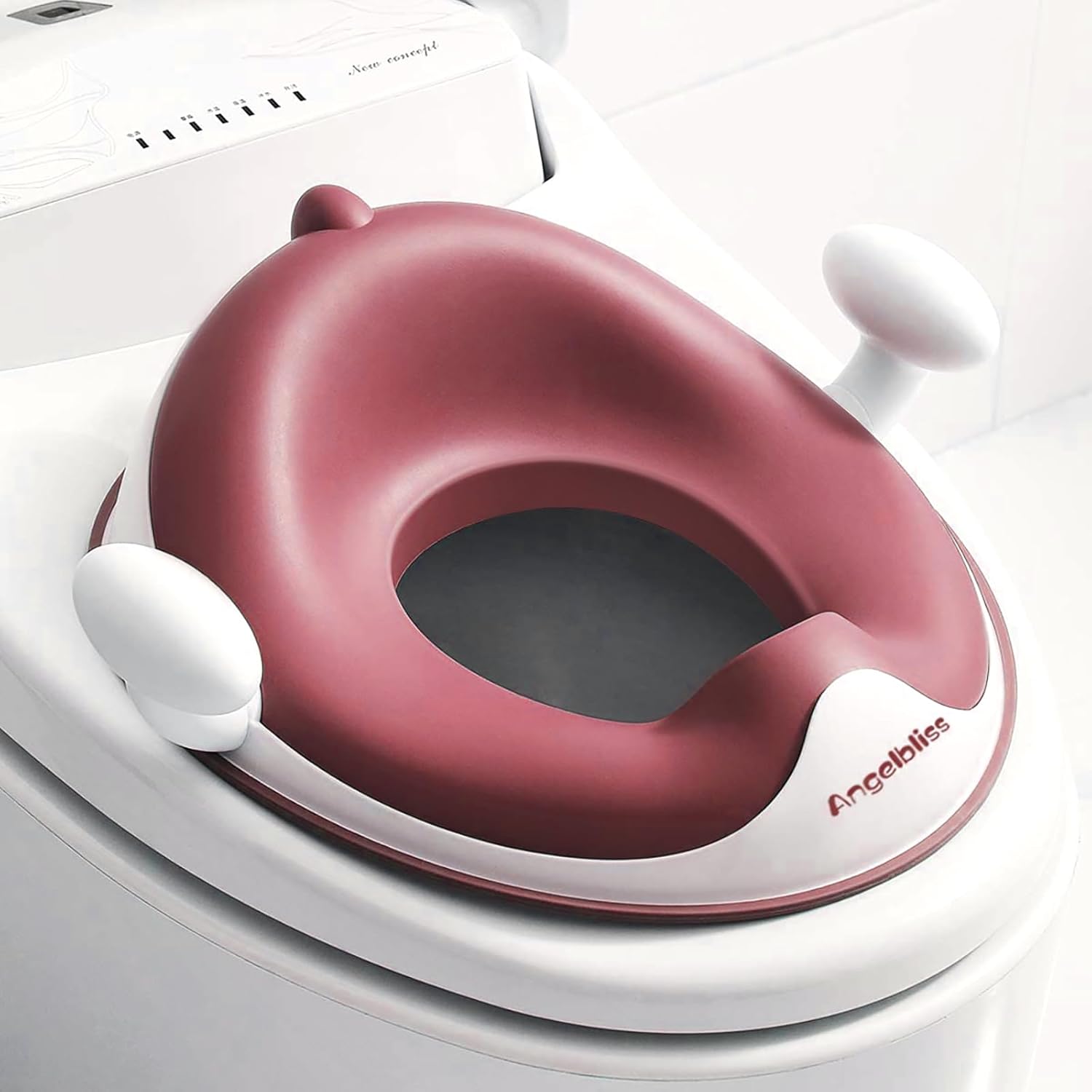 ANGELBLISS Baby Potty Training Toilet Seat with Soft Cushion