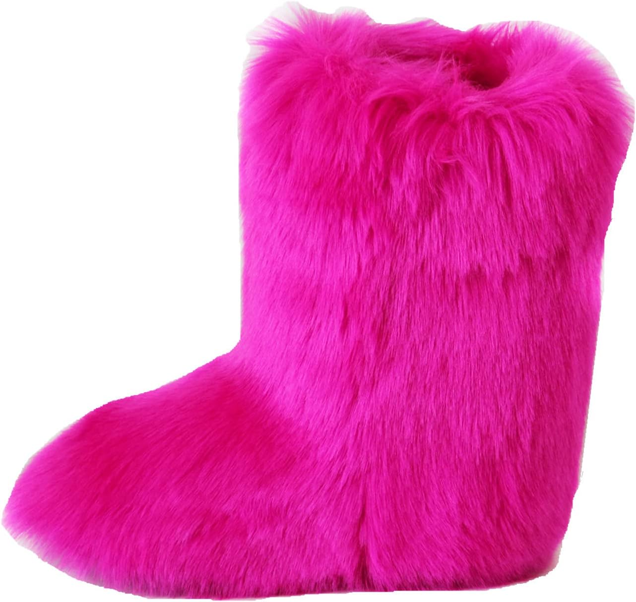Faux Fur Boot for Women - Warm Comfortable Short Snow Boots