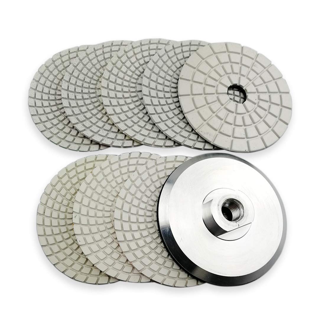 4 Inch Diamond Polishing Pads Set for Marble and Granite Use