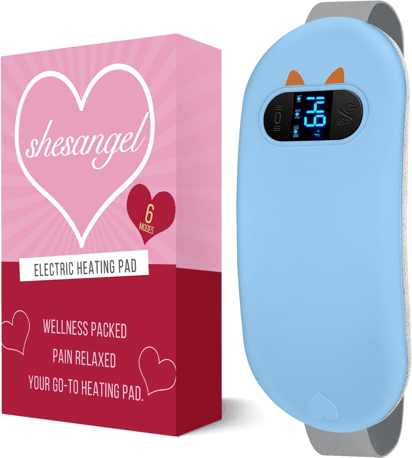Portable Heating Pad for Period Cramps: Cordless Relief Device