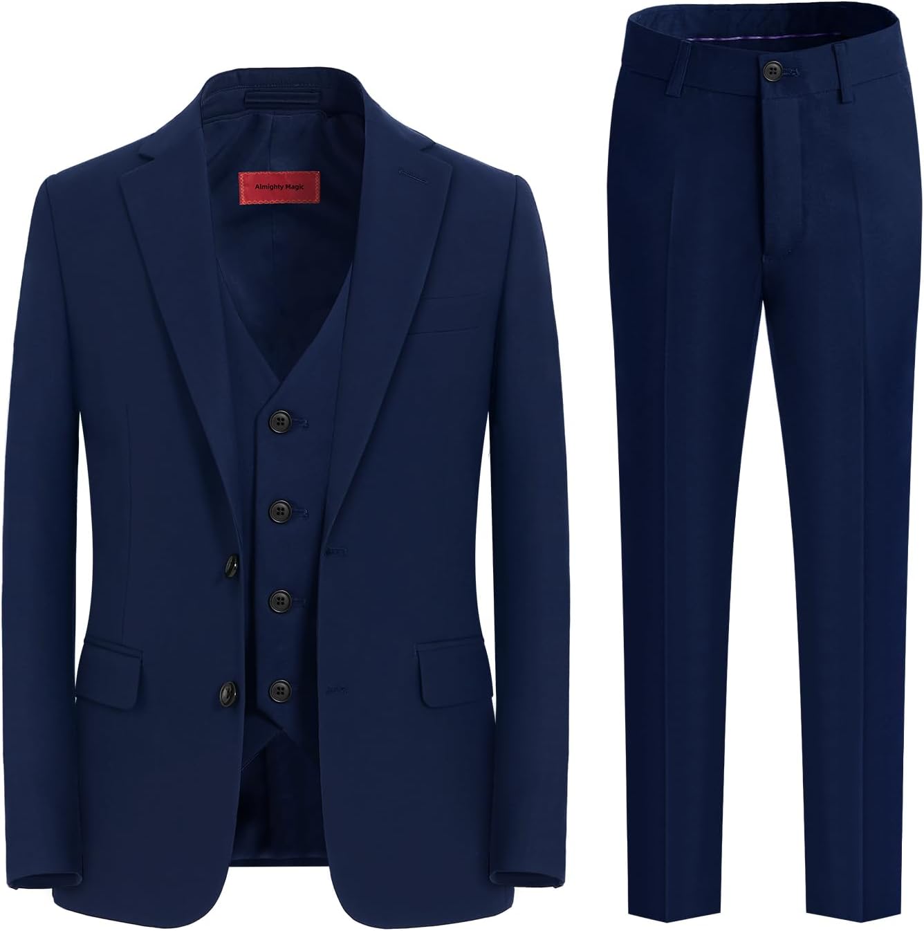 Boys Slim Fit Suits Set for Dresswear and Special Occasions