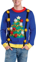 Ugly Christmas Sweaters for Men - Colorful Funny Holiday Pullovers Our