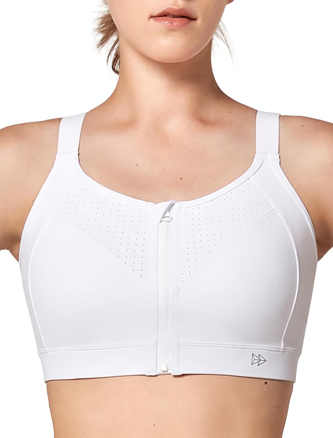 Yvette Adjustable Sports Bras for Women High Impact Comfort
