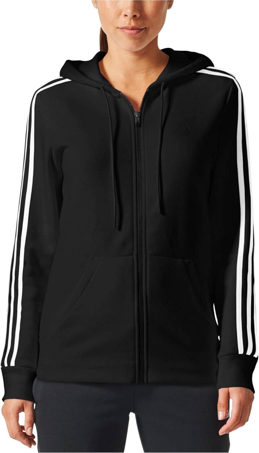 Cozy Comfort: adidas 3-Stripe Full Zip Hoodie