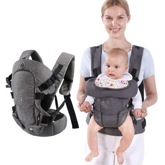 Cozy & Lightweight Baby Carrier for Infants 7-45lbs - All Positions!