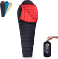 Ultralight Down Sleeping Bag for Adults - 600 Fill Power, Compact Pack