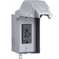 Outdoor GFCI Outlet Box with USB-C & USB-A Ports - Weatherproof Power