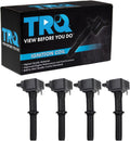 TRQ Ignition Coil Set Compatible with 2016-2021 Chevrolet Spark