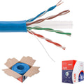 Satmaximum CAT6 1000ft UTP Blue Ethernet Solid Cable 550MHz - Reliable