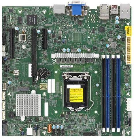 SUPERMICRO MBD-X12SCZ-QF-O Micro-ATX Server Motherboard Review