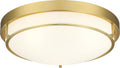 16 inch Flush Mount Light Fixture by Cargifak - Modern Design