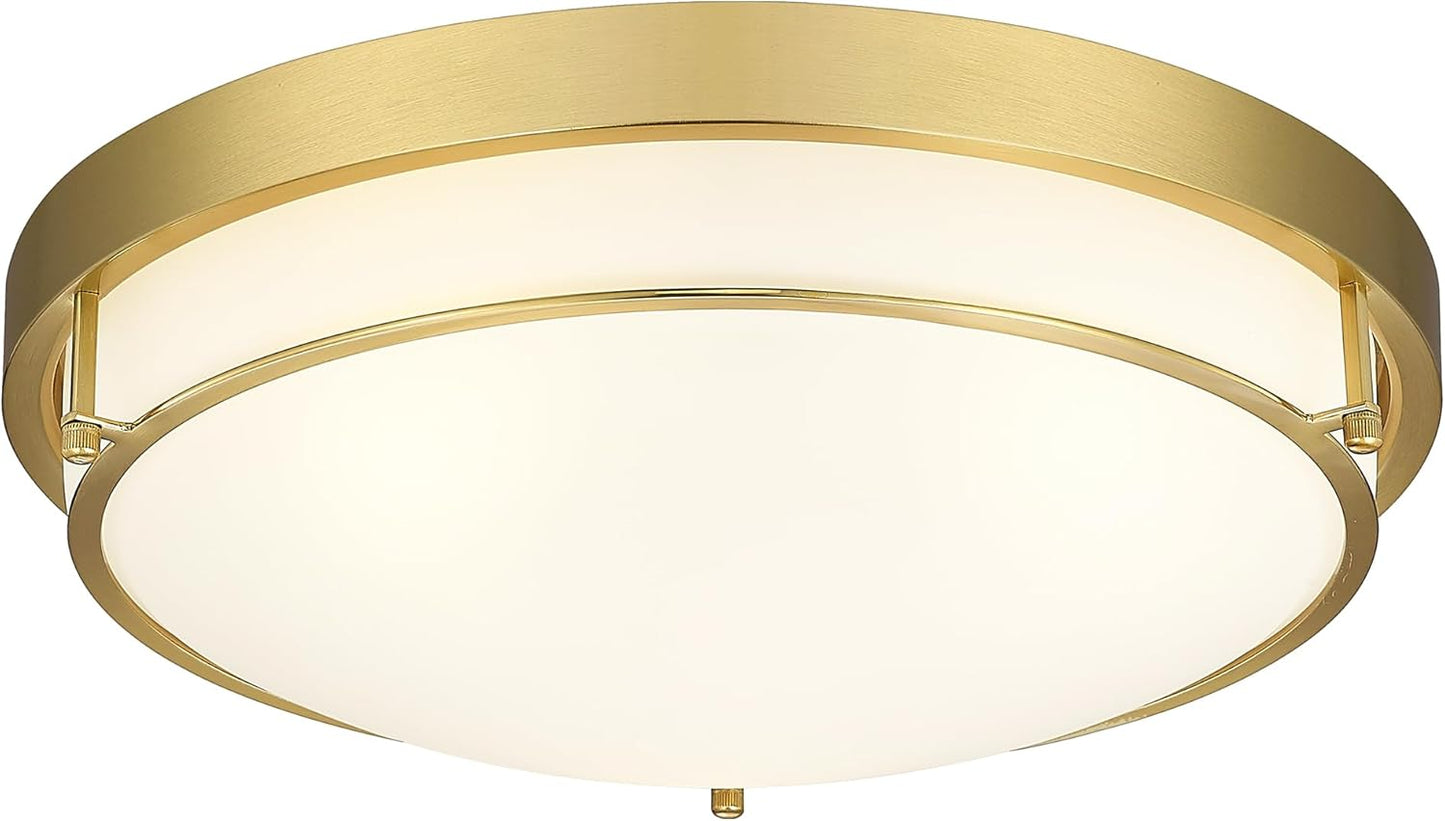 16 inch Flush Mount Light Fixture by Cargifak - Modern Design
