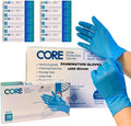 Blue Nitrile Exam Gloves 12ft Long Cuff - Medical Grade
