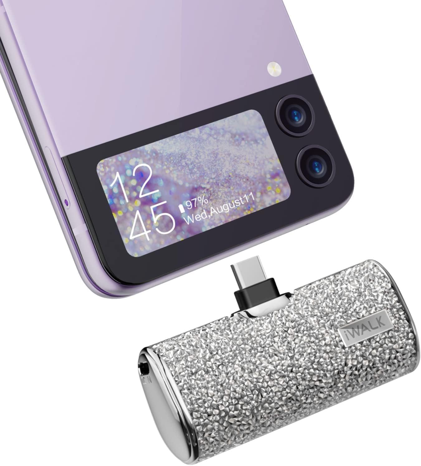 Ultra-Compact 4500mAh USB C Power Bank by iWALK