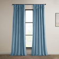 Heritage Plush Velvet Room Darkening Curtains 84 Inches Long