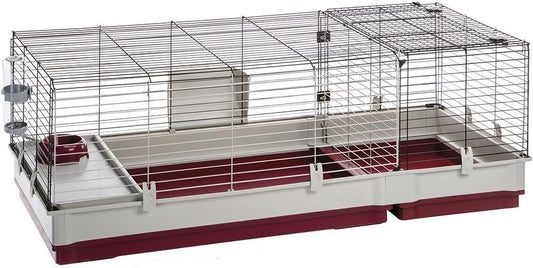 Extra-Large Rabbit Cage with Wire Extension for Ultimate Comfort