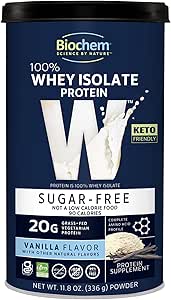 Biochem 100% Whey Sugar-Free Vanilla Protein Powder Review