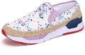 Floral Embroidered Slip-On Sneakers for Women in Casual Style