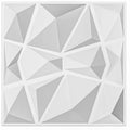 3D Diamond Design Wall Panels 12 Pack 32 Sq. Ft Coverage - Instant